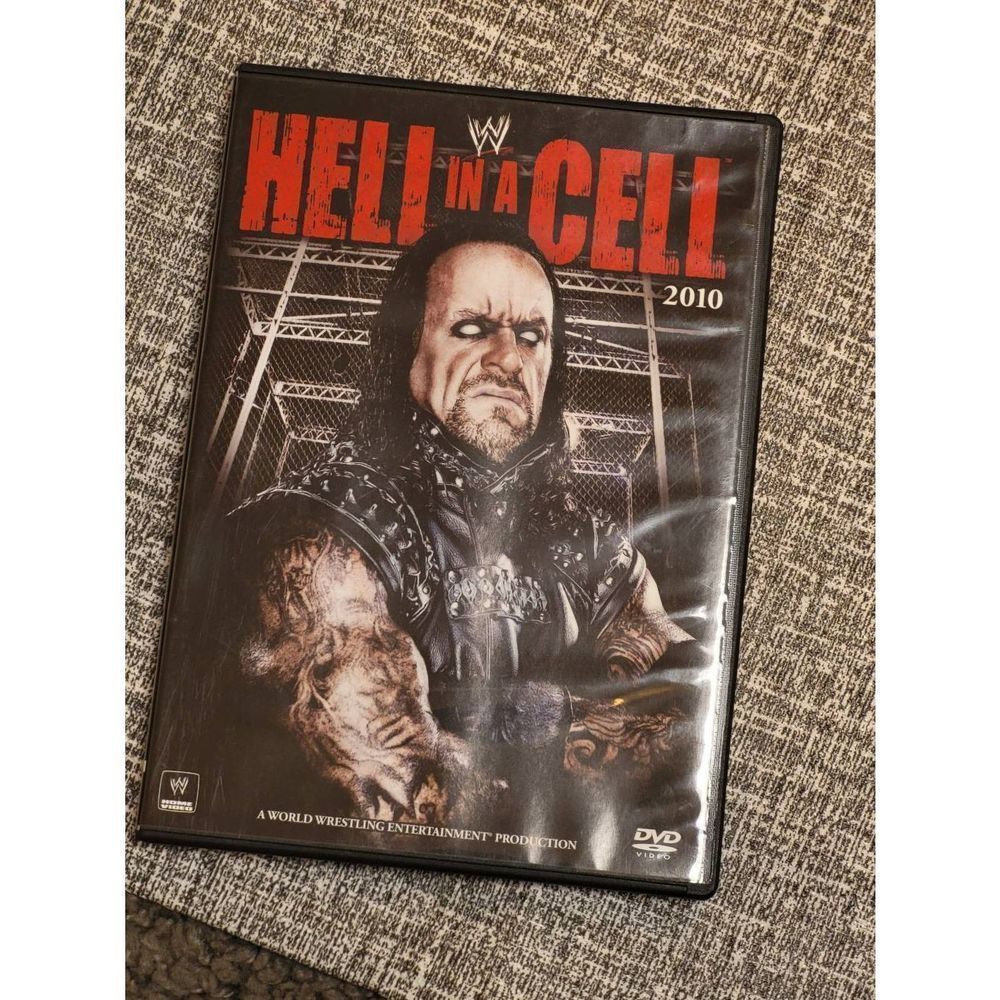 WWE HELL IN A CELL 2010 DVD PRE-OWNED THE UNDERTAKER WWE AEW WRESTLING NXT WWF